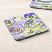 Pansy Pastel ~ Onderzetters (Linkerzijde)