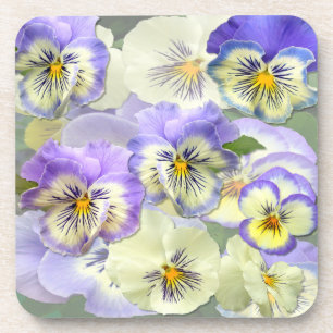 Pansy Pastel ~ Onderzetters