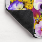 Pansy Patchwork ~ Mousepad Muismat (Hoek)