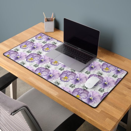 Pansy patroon bureaumat (Kantoor 2)