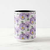 Pansy patroon mok (Midden)