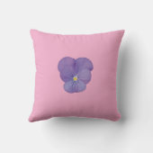 Pansy Petal Charm Sierkussen (Achterkant)
