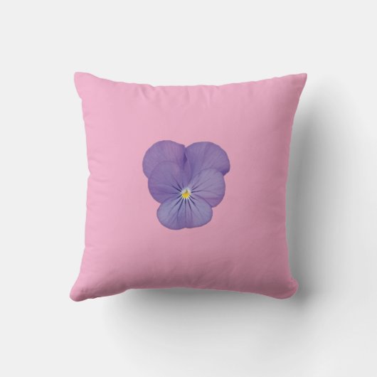 Pansy Petal Charm Sierkussen (Achterkant)
