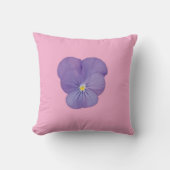 Pansy Petal Charm Sierkussen (Voorkant)