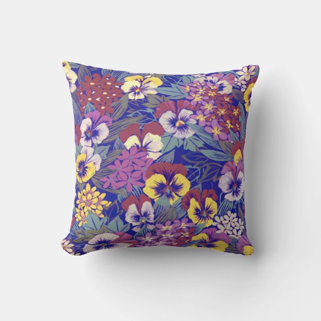  Pansy ~ Pillow/Cushion Kussen (Voorkant)