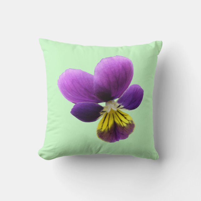  Pansy Pillow Kussen (Voorkant)