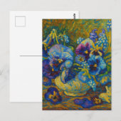 Pansy Postcard Briefkaart (Voorkant / Achterkant)