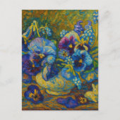 Pansy Postcard Briefkaart (Voorkant)