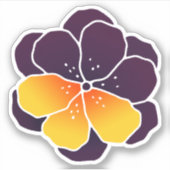 Pansy Power Sticker (Voorkant)