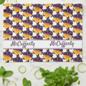 Pansy Power Theedoek (Gevouwen)