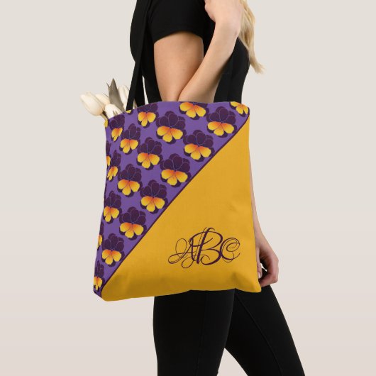 Pansy Power Tote Bag (Dichtbij)