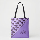 Pansy Power Tote Bag (Voorkant)