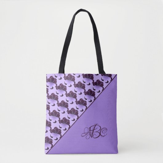 Pansy Power Tote Bag (Voorkant)