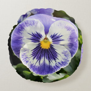 Pansy Rond Kussen