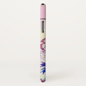 Pansy Roze Waterverf Pansies Bloemen Telefoon Case-Mate iPhone Case (Achterkant / rechts)