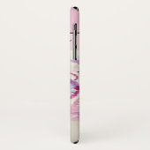 Pansy Roze Waterverf Pansies Bloemen Telefoon Case-Mate iPhone Case (Achterkant/links)