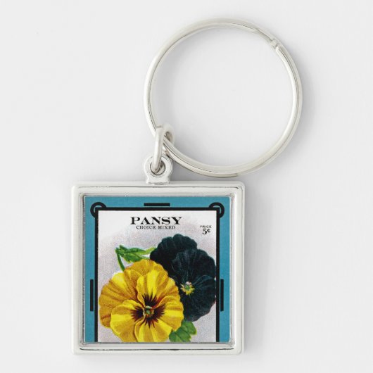 Pansy Sleutelhanger (Voorkant)
