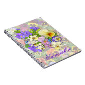Pansy Spray # 3 ~ Note Book Notitieboek (Rechterzijde)