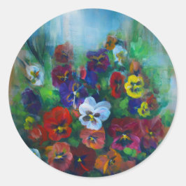 Pansy sticker