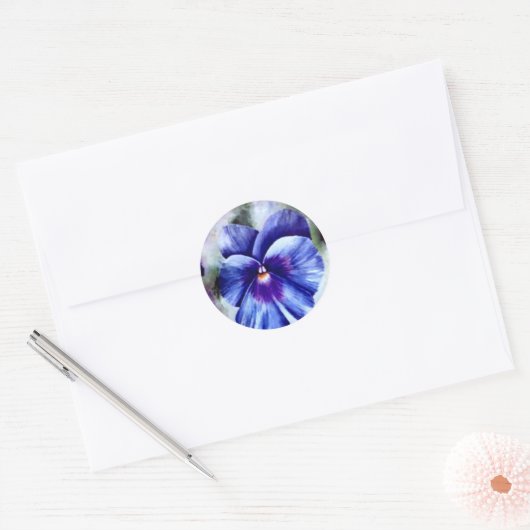 Pansy Stickers (Envelop)