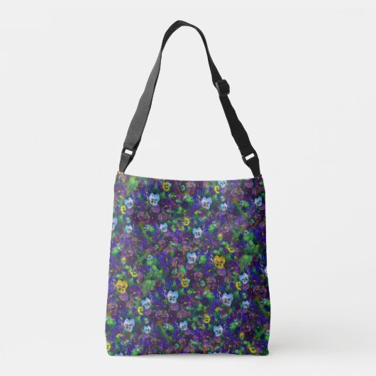 Pansy-Tas Crossbody Tas (Achterkant)
