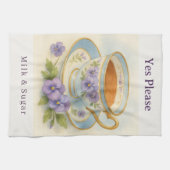Pansy Theekop Theedoek | Yes Please Melk & Suiker (Horizontaal)