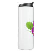 Pansy Thermosbeker (Gedraaid links)