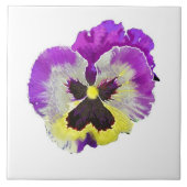 Pansy Tile Tegeltje (Voorkant)