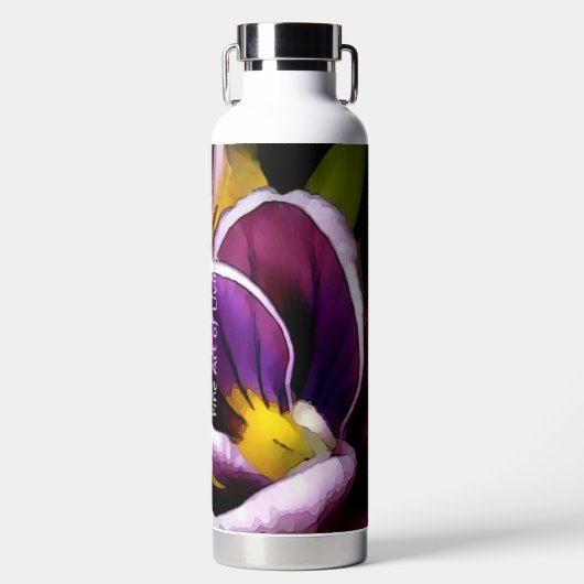 Pansy Waterfles (Voorkant)