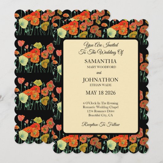 Pansy Waterverf Bloemen Bloemen Bloemen Huwelijksu Kaart (Voorkant / Achterkant)