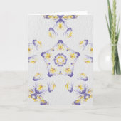 Pansy Waterverf Kaart (Voorkant)