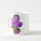 Pansy Wild Dark Paarse Mok (Voorkant links)