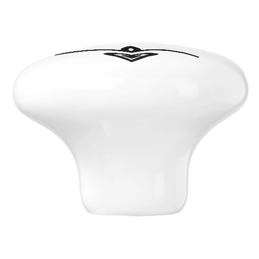 Pantaal Keramische Knop (Zijkant)