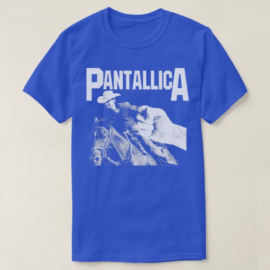 Pantallica Mega Poser T-shirt (Design voorkant)