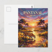 Pantanal Brazil Briefkaart (Voorkant / Achterkant)