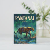 Pantanal Brazilië Briefkaart (Staand voorkant)