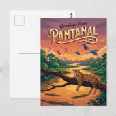 Pantanal Brazilië Briefkaart (Voorkant / Achterkant)