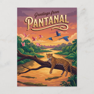 Pantanal Brazilië Briefkaart