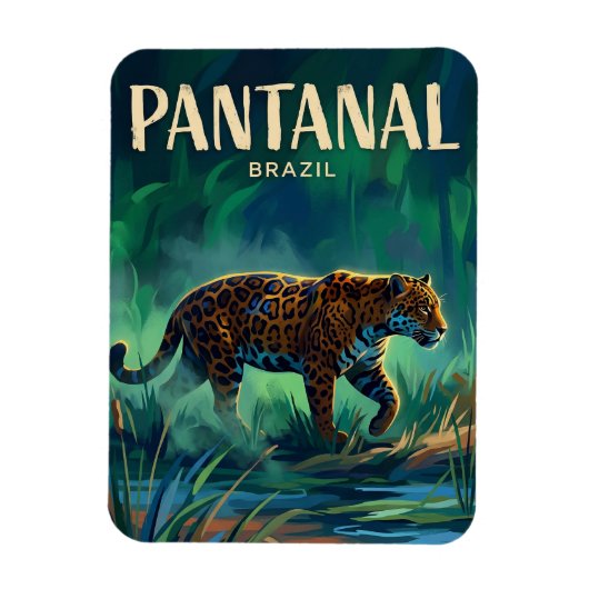 Pantanal Brazilië Magneet (Verticaal)