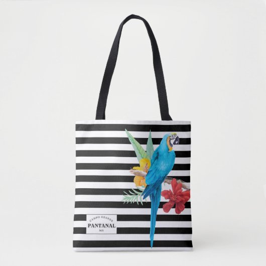 Pantanal Macaw Tote Bag (Voorkant)