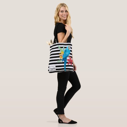 Pantanal Macaw Tote Bag (Op model)