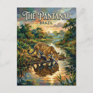 Pantanal Wetlands Brazilië Briefkaart