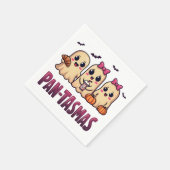 Pantasmas Funny Ghost Groovy Retro Halloween Servet (Hoek)