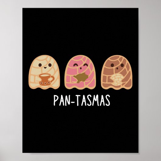 Pantasmas Ghost Funny Spooky Conchas Mexicaanse Gh Poster (Voorkant)