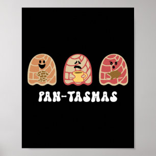 Pantasmas Grappige Mexicaanse Conchas Spooky Ghost Poster