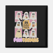 Pantasmas Pan Dulce Ghost Spaans Mexicaans Hallowe Magneet (Voorkant)