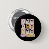 Pantasmas Pan Dulce Ghost Spaans Mexicaans Hallowe Ronde Button 5,7 Cm (Voorkant /achterkant)