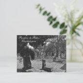 Panteón de Belén Blanco y Negro Briefkaart (Staand voorkant)