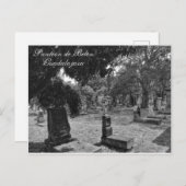 Panteón de Belén Blanco y Negro Briefkaart (Voorkant / Achterkant)