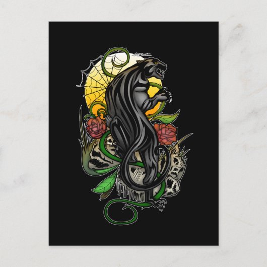 Panter Briefkaart (Voorkant)